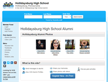 Tablet Screenshot of hollidaysburghighschool.com